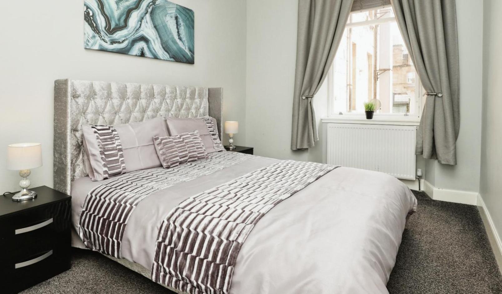 Modern Glasgow City Centre Apartment Extérieur photo