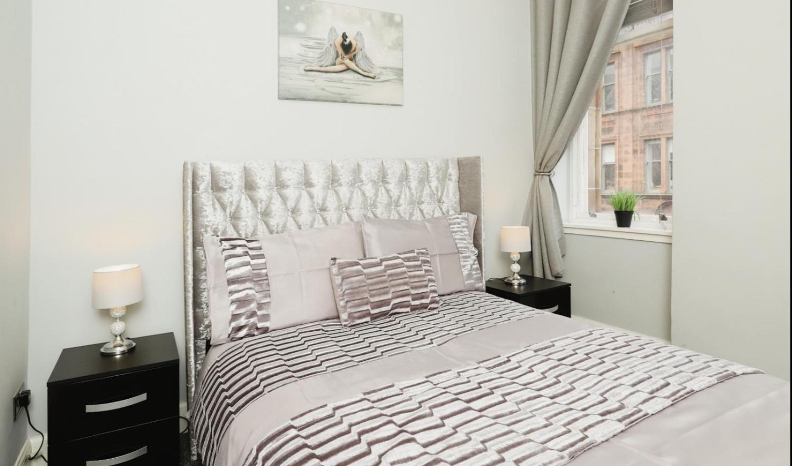 Modern Glasgow City Centre Apartment Extérieur photo