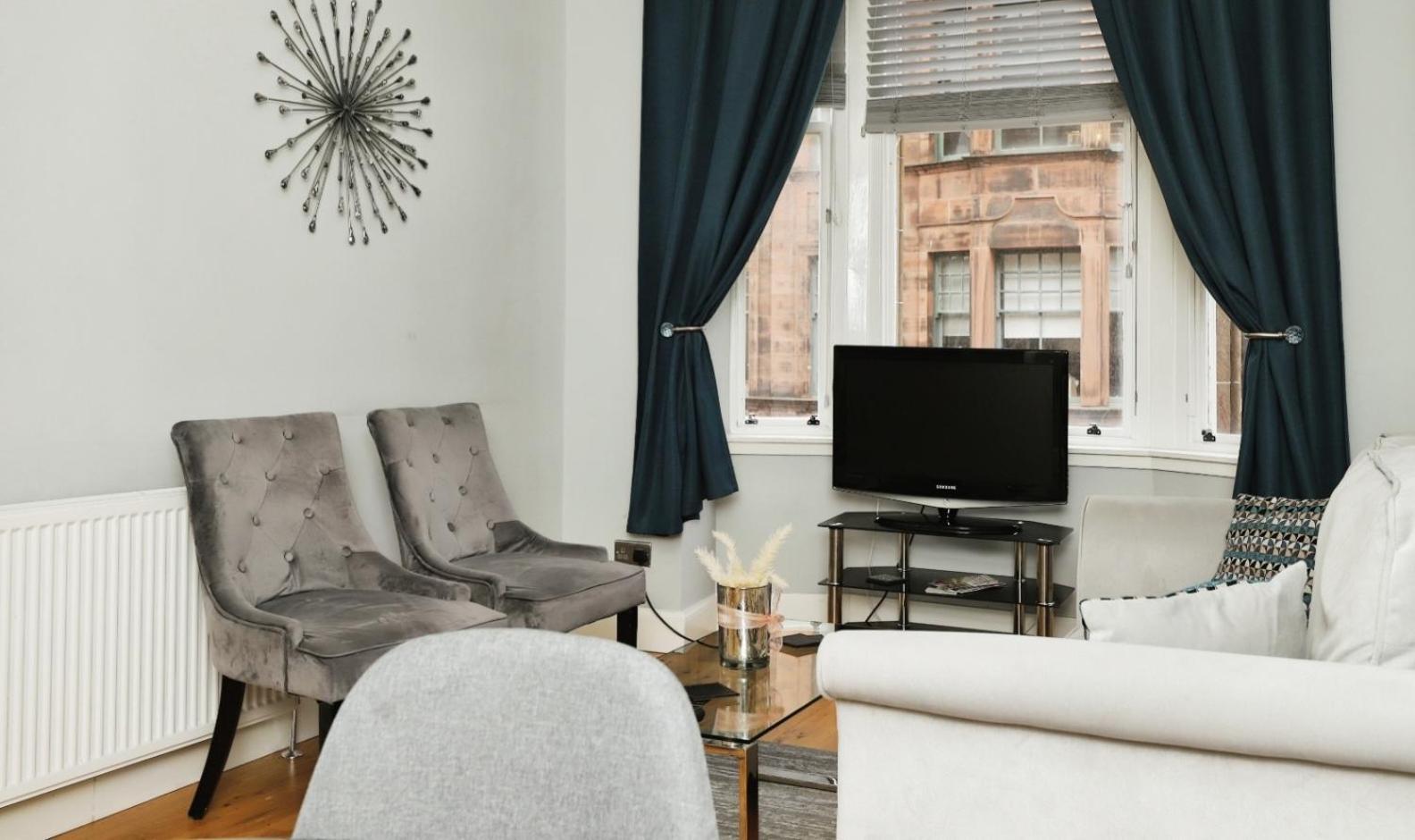 Modern Glasgow City Centre Apartment Extérieur photo